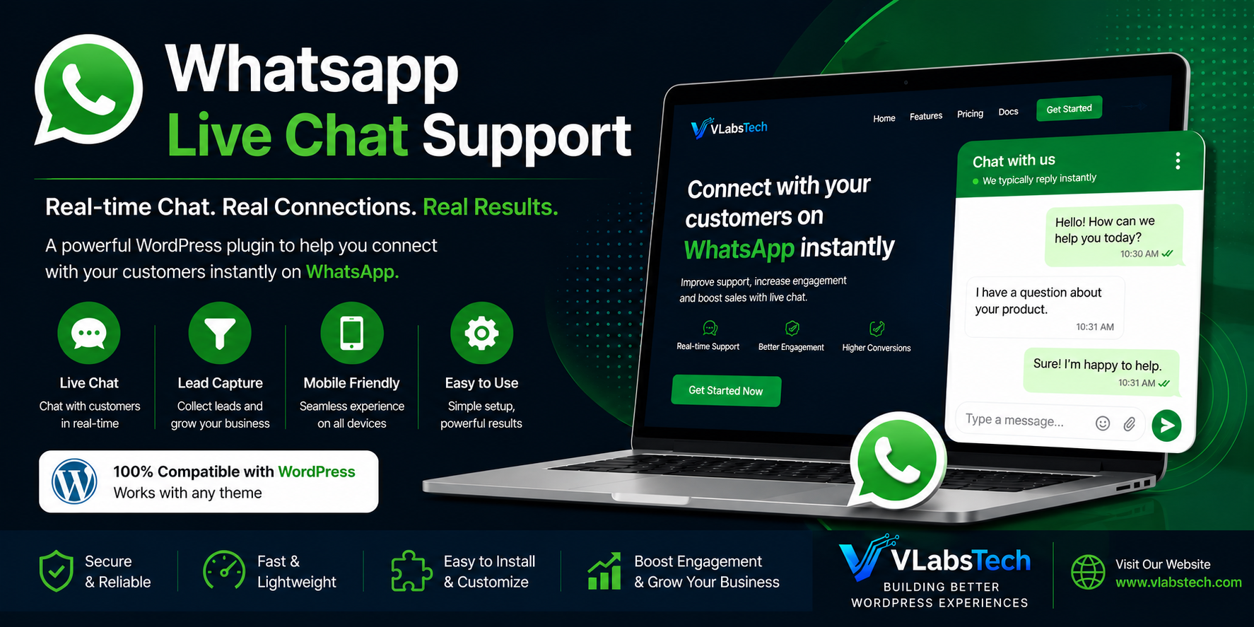 Whatsapp Live Support Chat