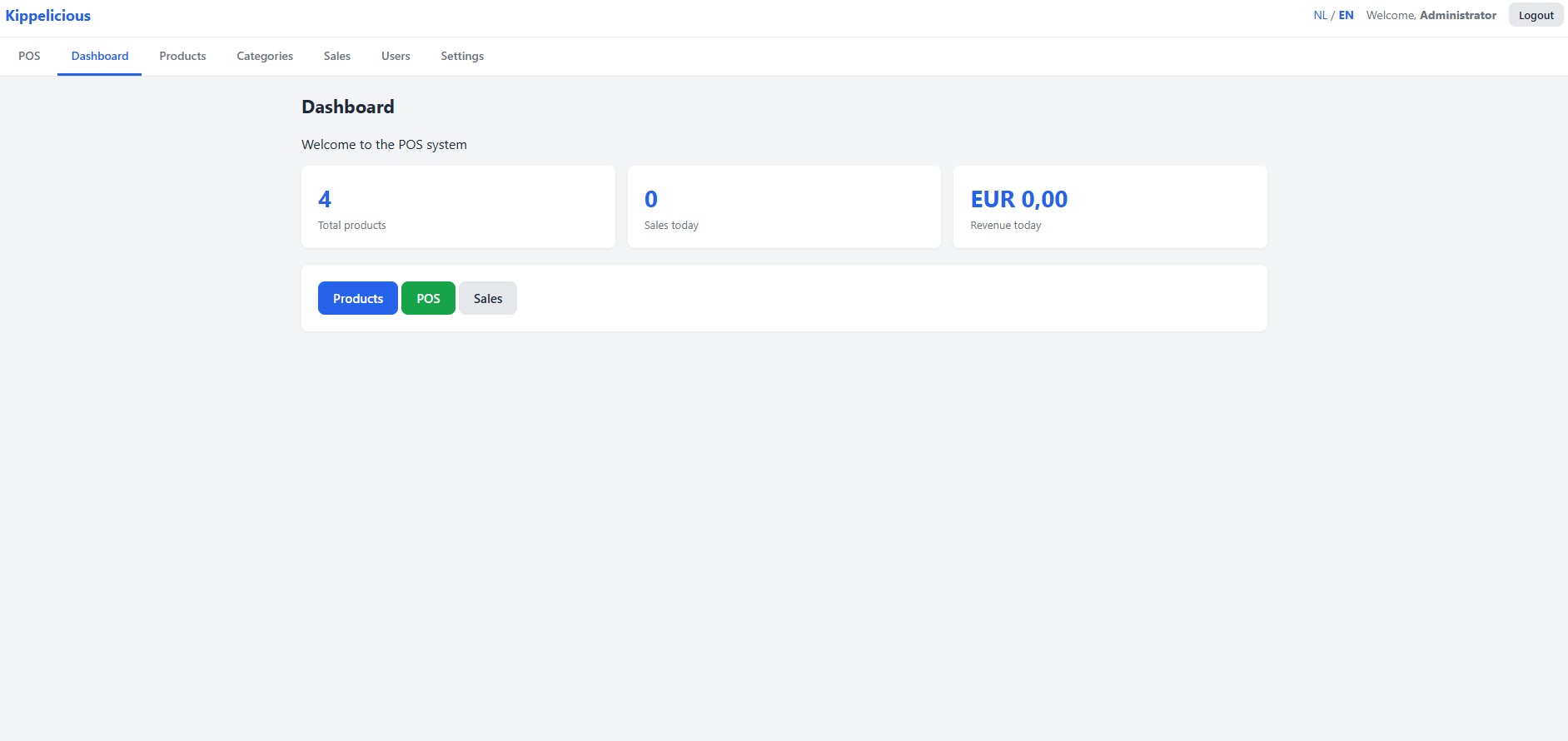 Offline Cashier / POS System